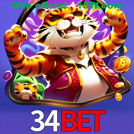 Imagem promocional da 34Bet mostrando a plataforma e suas vantagens